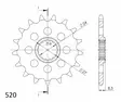 Supersprox / JT Eturatas 1423.17 - Moottoripyörän eturattaat - D87841 - 2