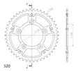 Supersprox Stealth Takaratas Musta - Moottoripyörän takarattaat - D294851 - 2