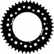 Supersprox Stealth Takaratas Musta - Moottoripyörän takarattaat - D295241 - 1