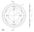 Supersprox Stealth Takaratas Oranssi - Moottoripyörän takarattaat - D294541 - 2