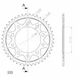 Supersprox Teräs takaratas 1304.43 - Moottoripyörän takarattaat - D26601 - 2