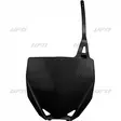 UFO Etunumerokilpi YZ65 19-.. YZ85 15-. Musta 001 - Moottoripyörän numerokilvet - D269031 - 1