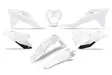 UFO Muovisarja 6-osainen Valkoinen 041 GasGas EC250/300 2021- EC-F250/350 2021- - Moottoripyörän muovisarjat - D386001 - 1