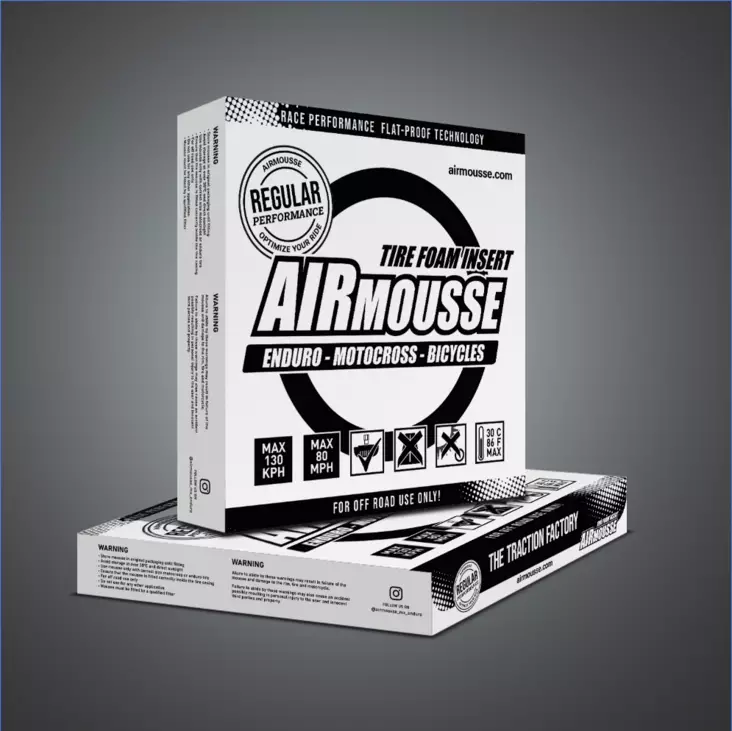 AirMousse Regular P MX 1,1 bar 100/90-19 - Mousse renkaat - D247621 - 1