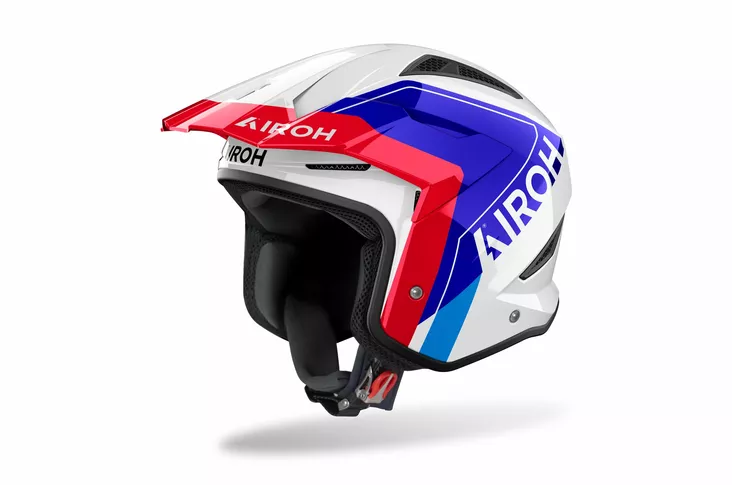 Airoh Kypärä TRR II Hunt Sininen/Punainen Kiiltävä - Offroad-kypärät - D522631 - 1