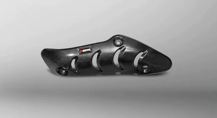Akrapovic Heat Shield (Carbon) Ducati Monster 821/1200/S 2014-2020 1200 R 2017-2 - Moottoripyörän äänenvaimentimen varaosat - D309921 - 1