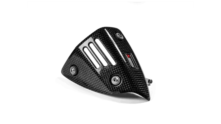 Akrapovic Heat Shield (Carbon) Italjet Dragster 125 / 200 2021- - Moottoripyörän äänenvaimentimen varaosat - D494611 - 1