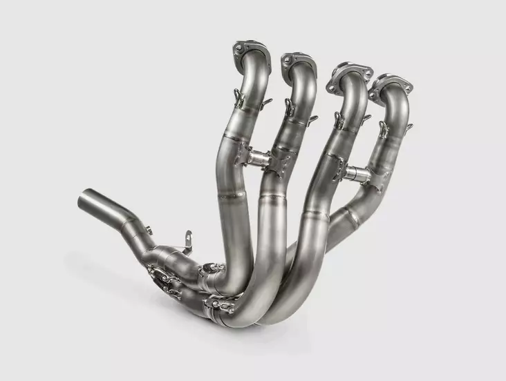 Akrapovic Optional Header (Titaani) ZX-10R/RR 2021- - Moottoripyörän alkukäyrät - D418191 - 1