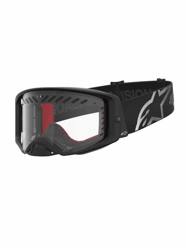 Alpinestars Ajolasit Supertech Dura Air Fluid Musta Hopea Kirkas - Offroad ajolasit - D543971 - 1