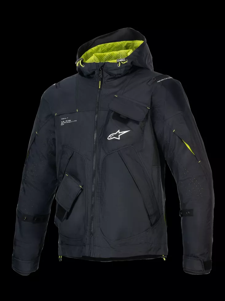 Alpinestars Ajotakki Mogress Air Musta/Keltainen - Kevyet moottoripyörätakit - D505331 - 1
