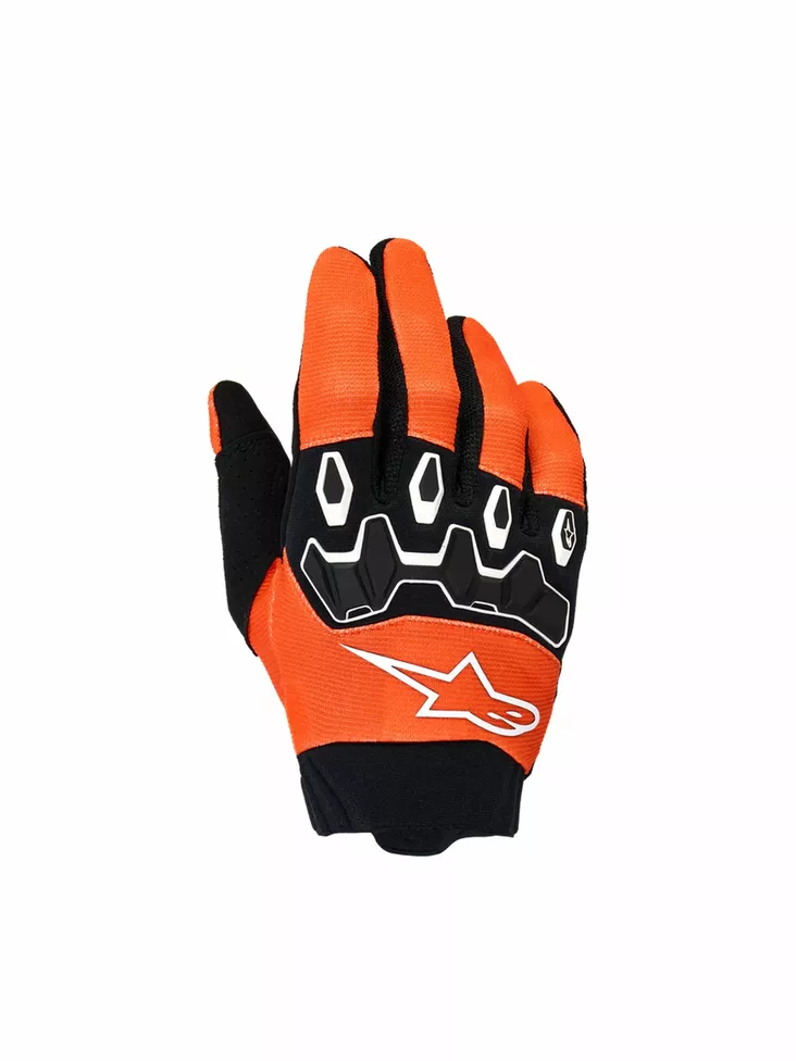 Alpinestars Hanskat Youth Full Bore v2 Oranssi/Valkoinen/Musta - Ajohanskat Offroad - D512851 - 1