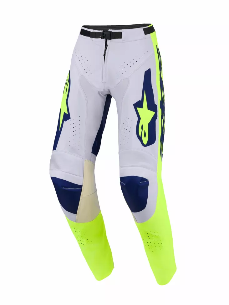 Alpinestars Housut Racer Air Riway Harmaa/Fluo Keltainen/Sininen - Motocross housut MX - D512721 - 1