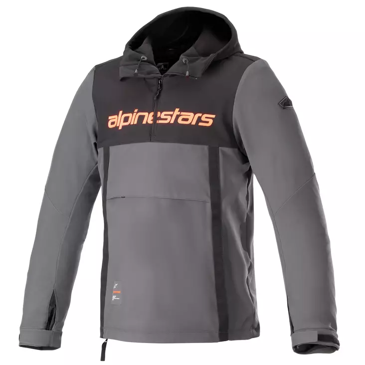Alpinestars Huppari Sherpa Musta/Harmaa/Punainen - Kevyet moottoripyörätakit - D439091 - 1