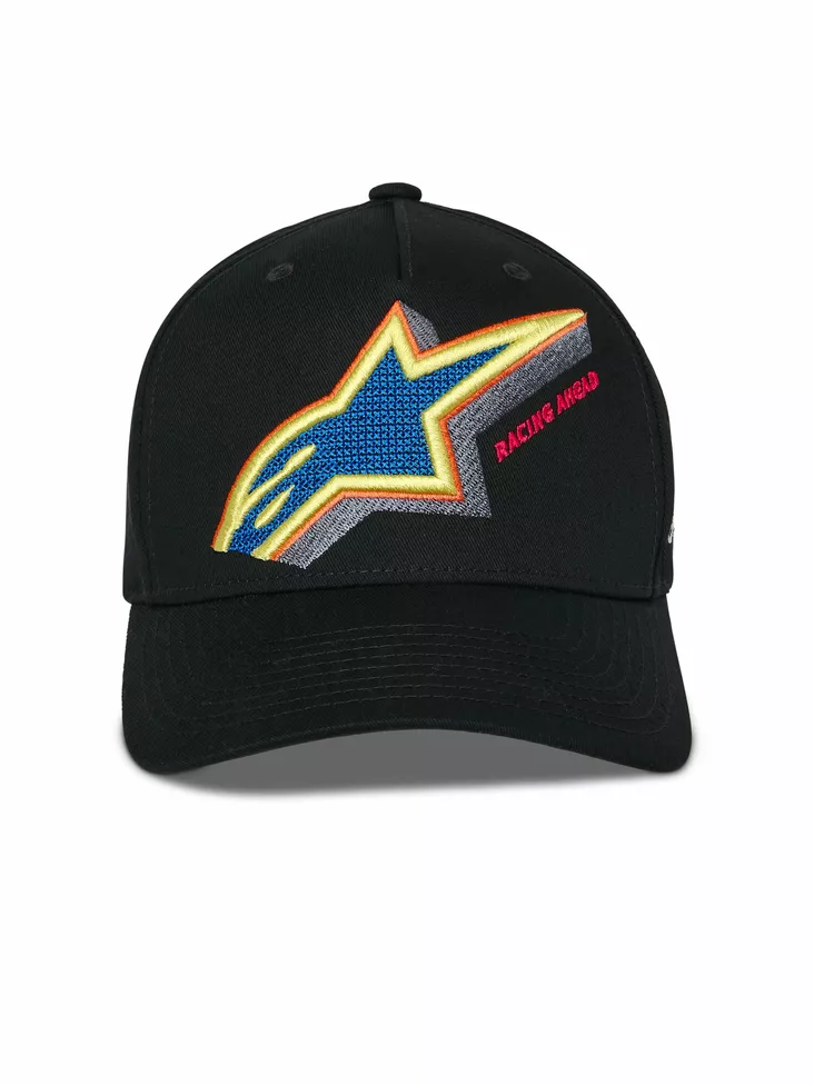 Alpinestars Lippis Lucid Snapback Tummanharmaa One Size - Pipot & lippikset - D538171 - 1