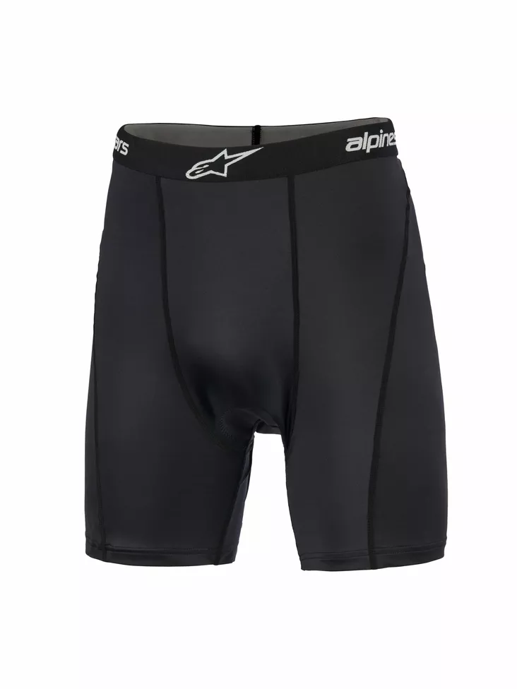 Alpinestars MX Bokserit Topattu Musta - Suojashortsit - D513771 - 1