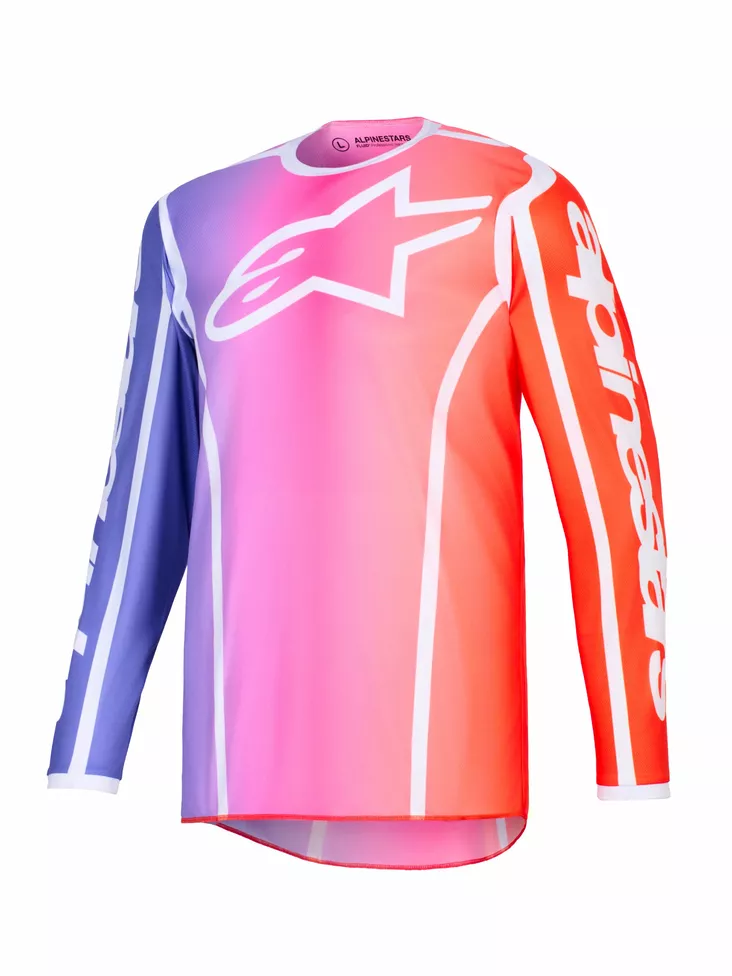 Alpinestars Paita Fluid Apex Moniväri - Motocross paidat MX - D512811 - 1