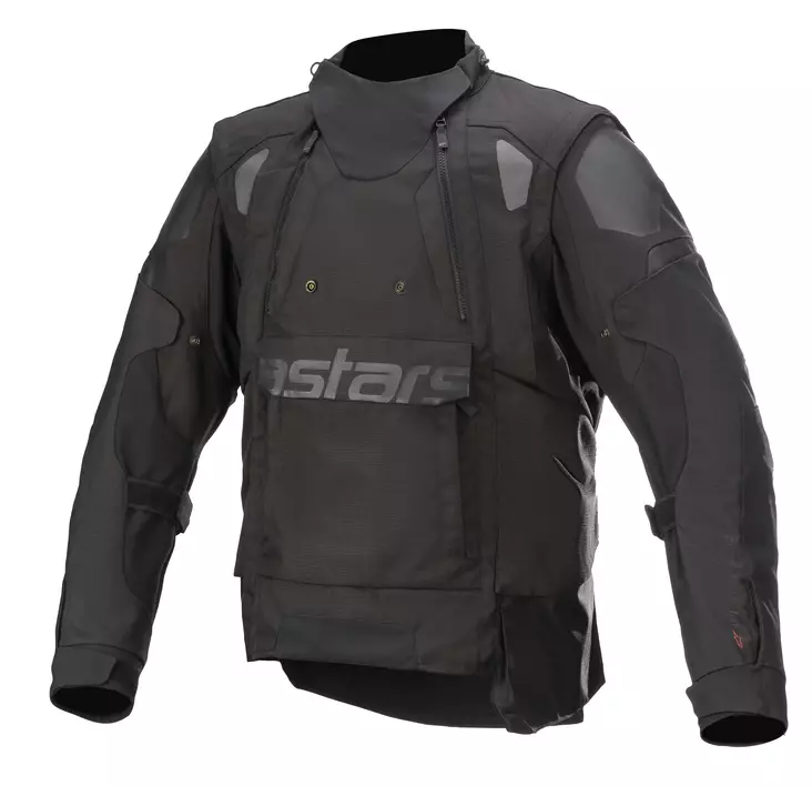 Alpinestars Tekstiilitakki Halo Drystar Musta/Musta - Kalvolliset moottoripyörätakit - D397411 - 1