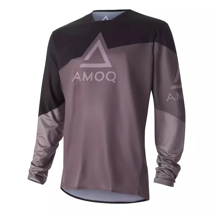 AMOQ Ascent Strive Ajopaita Musta/Harmaa - Motocross paidat MX - D421981 - 1