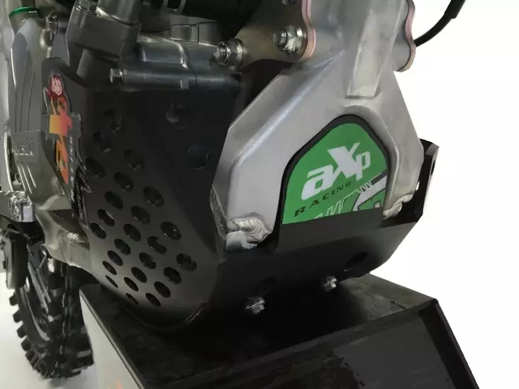 AXP Skid Plate PHD 6mm Black Kawasaki KX250F 17-18 - Moottoripyörän pohjapanssarit - D243631 - 1
