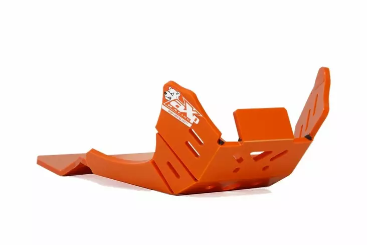 AXP Xtrem HDPE Skid Plate Orange KTM 125SX/125XC 23- - Moottoripyörän pohjapanssarit - D474141 - 1