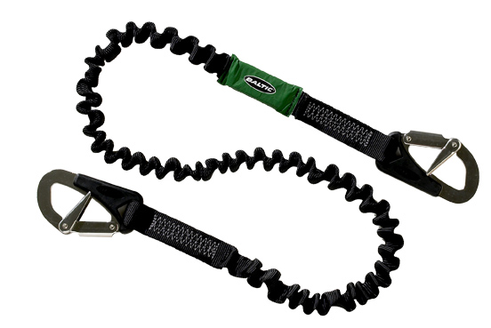 Baltic Elastic joustava turvaköysi kahdella koukulla 2m - Veneilijän turvavaljaat & turvaköydet - D188861 - 1