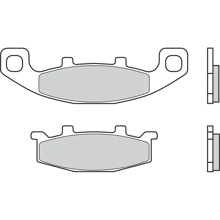Brembo Jarrupalat Eteen Sintered Road - Moottoripyörän jarrupalat - D83941 - 1