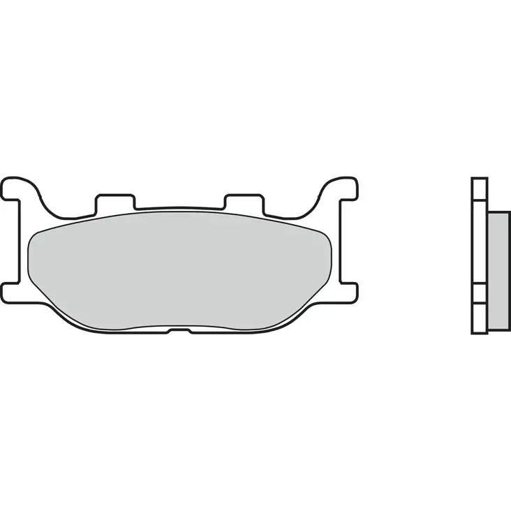 Brembo Jarrupalat Eteen Sintered Road - Moottoripyörän jarrupalat - D83991 - 1
