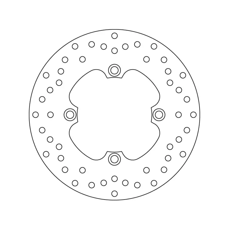 Brembo Serie Oro jarrulevy - Moottoripyörän jarrulevyt - D122861 - 1