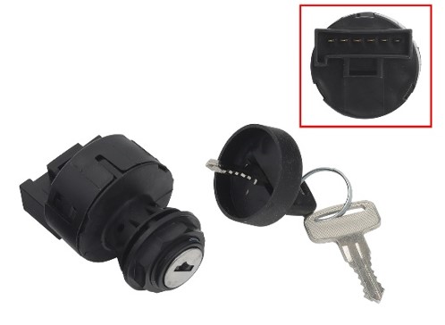 Bronco Virtalukko Polaris 4-Asentoinen Traktorimalleihin - Mönkijän virtalukot - D440501 - 1