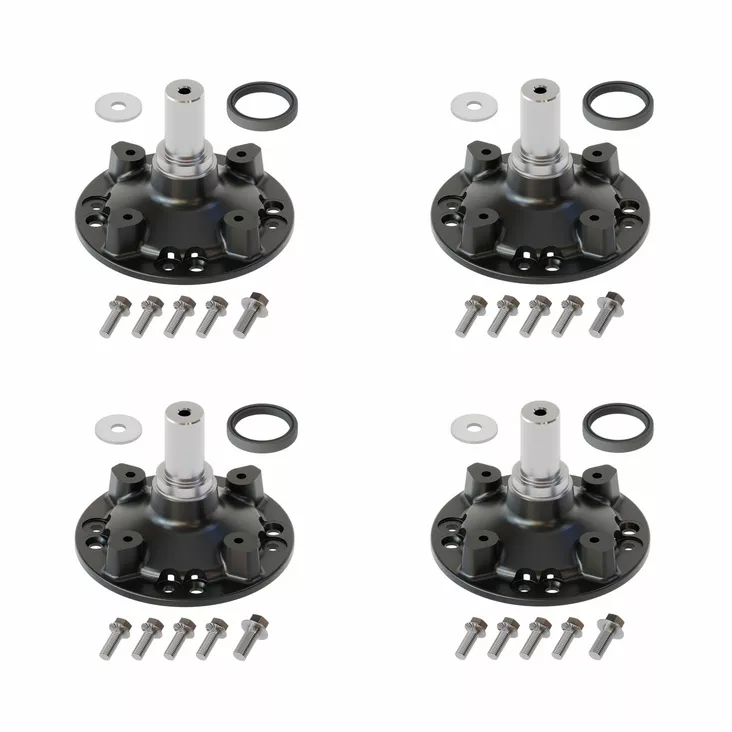 Camso R4S/T4S/X4S/UTV 4S1 Hub axle kit 4pcs Polaris 4x156 - Mönkijän telasarjojen varaosat - D539671 - 1