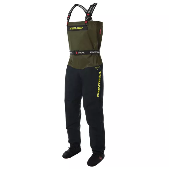 CAN-AM X FINNTRAIL ENDURO WADERS MEN ARMY GREEN - Can-Am Ajohousut - 138391 - 1