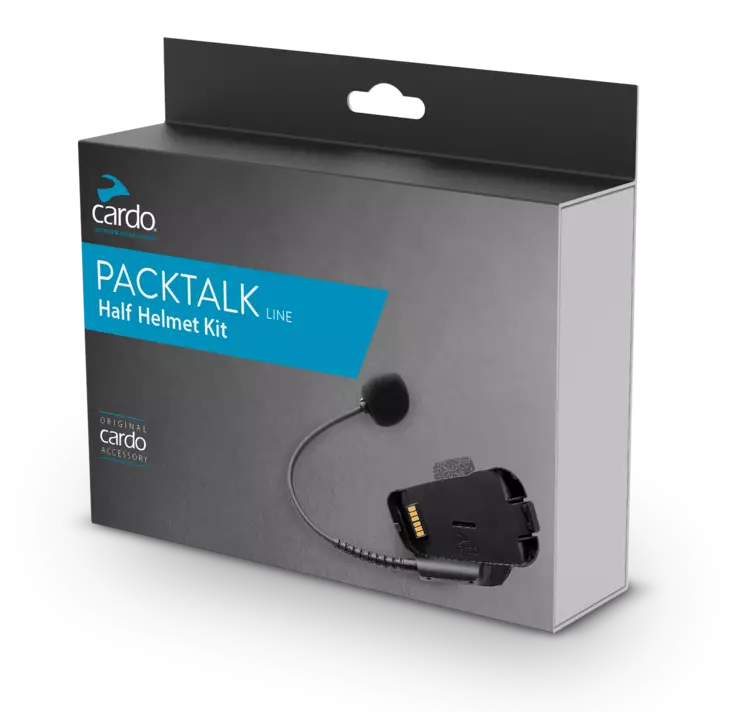 Cardo Packtalk Half Helmet Kit - Lisätarvikkeet, Kypäräpuhelimet - D191841 - 1