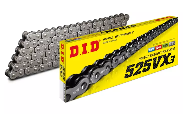 D.I.D 525VX3 Ketju+Niittil. (ZJ) - Ketjut 525 - D326971 - 1