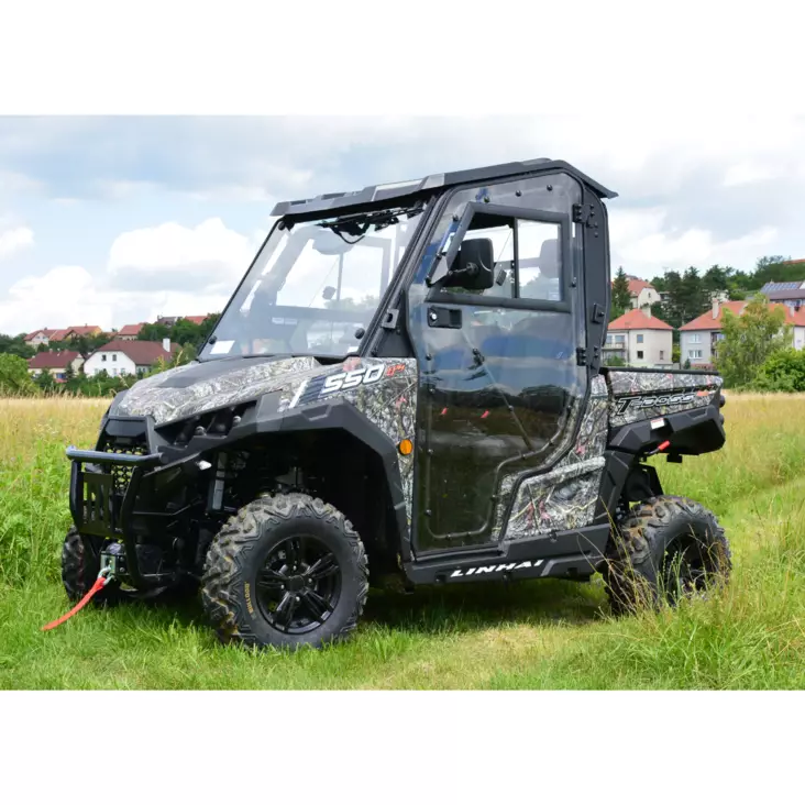 DFK Täysi Ohjaamo Lämmöllä + pyyhin/pesin Linhai T-Boss 550.570 - DFK Lämpöhytit - D498101 - 1