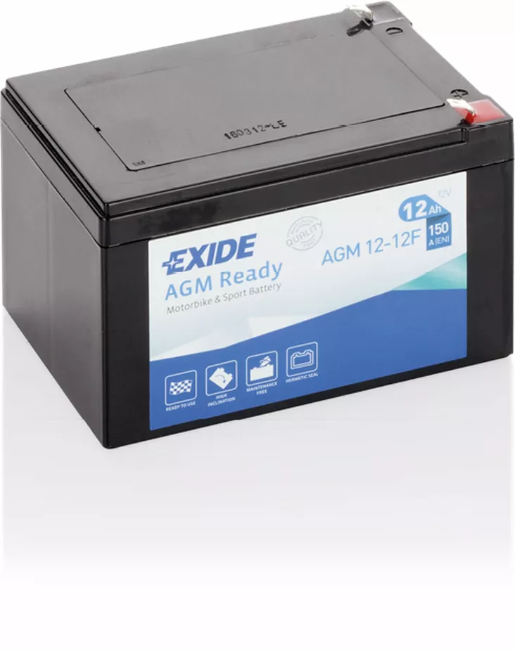 Exide akku AGM12-12F - Akut - D548141 - 1