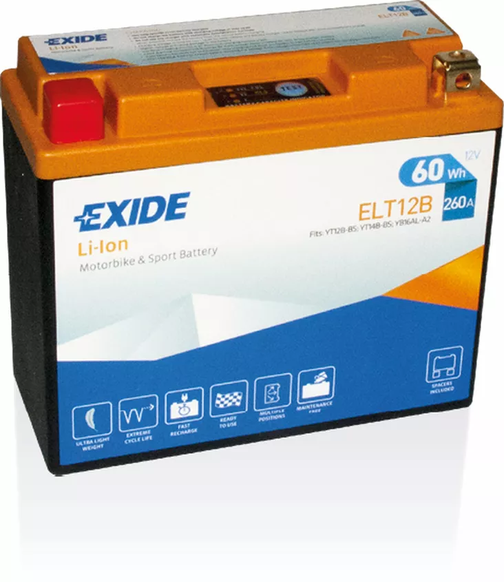 Exide akku Li-Ion ELT12B - Akut - D548121 - 1