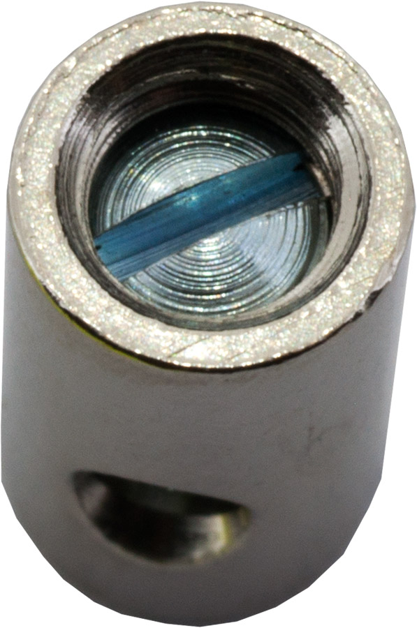 Fix Ruuvinippa, Ø 5,5mm , pituus 10,0mm , vaijeri Ø 2,0mm , (10kpl) - Yleisvaijerit & nipat - D8811 - 1