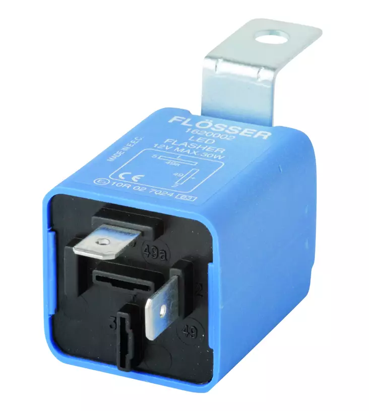 Flösser Flasher 12V 2 Terminals LED max 30W - Sähkötarvikkeet - D332871 - 1