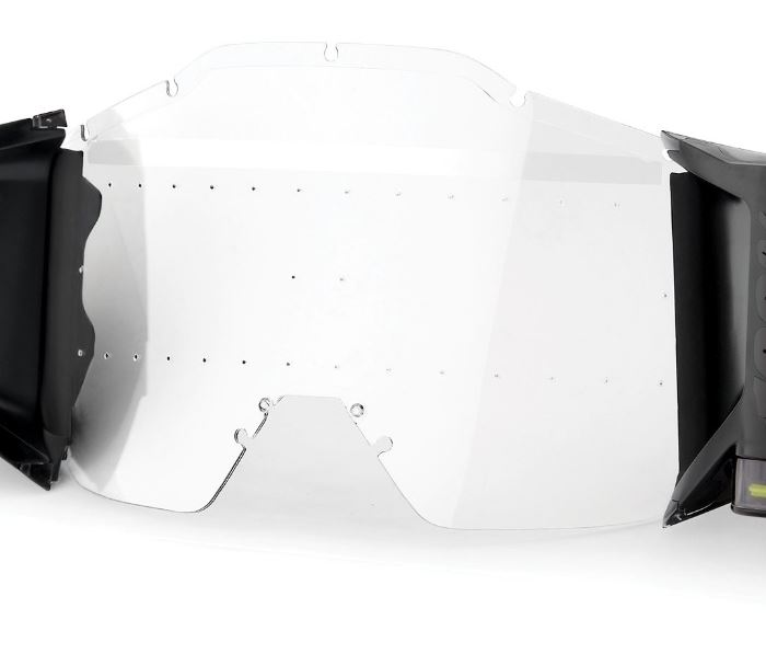FMF POWERBOMB Film System Replacement Linssi Kirkas - Offroad ajolasit - D380241 - 1