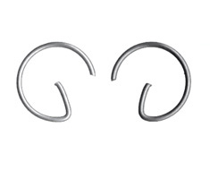Forte Männäntapin Lukkorengas 12mm Pari - Mopon lukkorenkaat - D479171 - 1