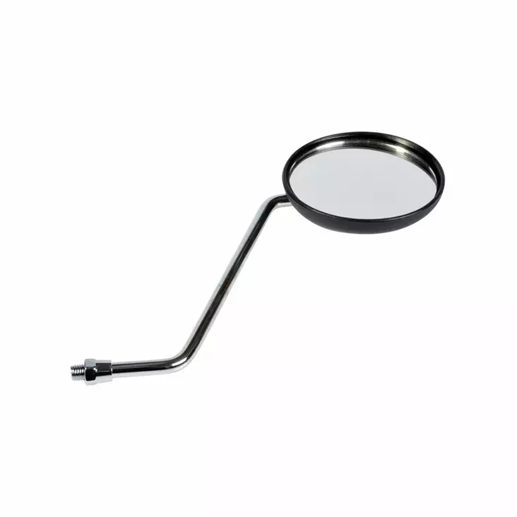 Forte Peili, Vasen / Oikea, Yleismalli, Musta / Kromi, M10 - Mopon Peilit - D479041 - 1