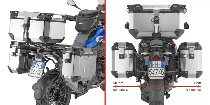 Givi Pannier Holder Bmw R1300Gs (2024) - Moottoripyörän laukkujen kiinnityssarjat - D498691 - 1