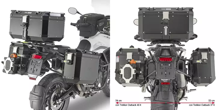 Givi Pannier Holder Triumph Tiger 900 (2024) - Moottoripyörän laukkujen kiinnityssarjat - D501521 - 1