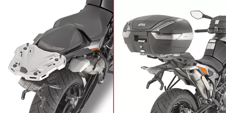 Givi Specific rear rack KTM DUKE 890 (21-23) - Moottoripyörän laukkujen kiinnityssarjat - D485521 - 1