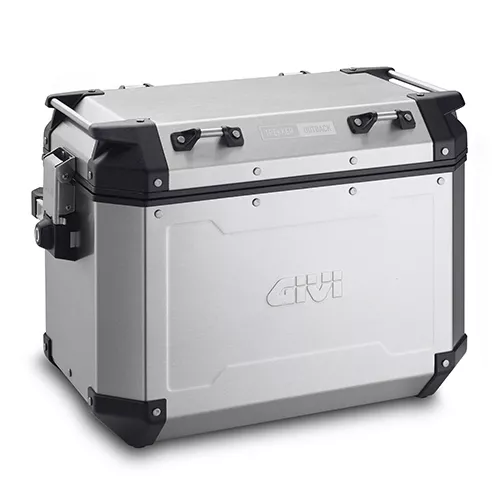 Givi Trekker Outback Restyled 48ltr alumiininen laukku oikea puoli - Moottoripyörän kovat laukut - D258471 - 1