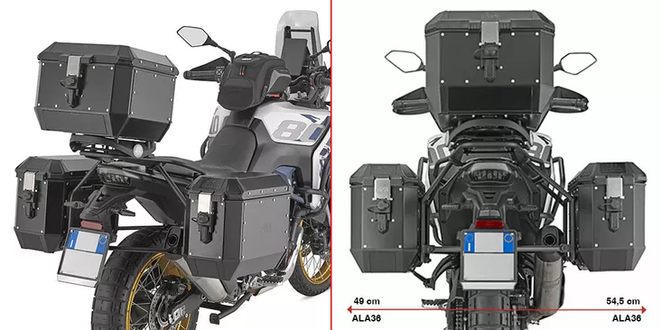 Givi Tub.Pa. Ho. Voge Valico 800 Rally (2025) - Moottoripyörän laukkujen kiinnityssarjat - D547591 - 1