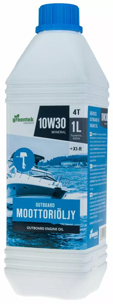 Greentek Outboard 10W30 1L moottoriöljy perämoottorit (12) - 4-tahtiöljyt - D484061 - 1
