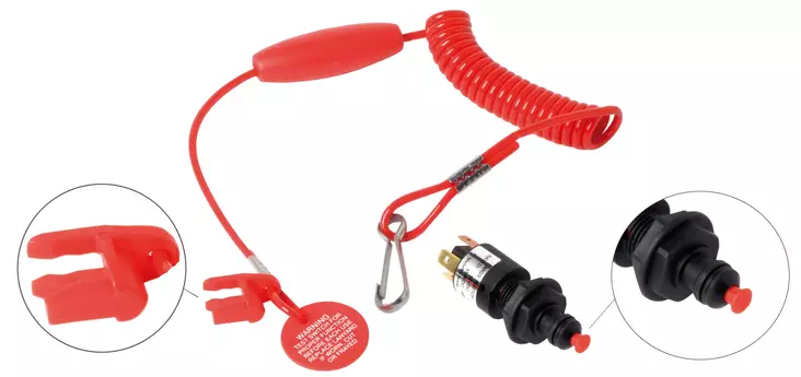 Hätäkatkaisija avain - Veneen Katkaisijat - D123721 - 1