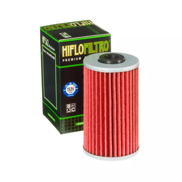 HiFlo öljynsuodatin HF562 - Moottoripyörän öljynsuodattimet - D78431 - 1