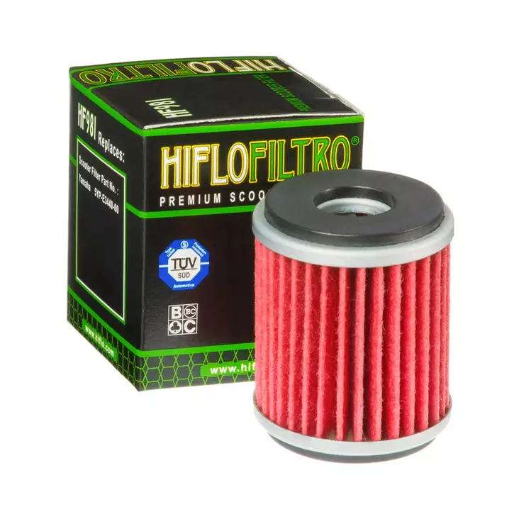 Hiflo öljynsuodatin HF981 - Moottoripyörän öljynsuodattimet - D223011 - 1